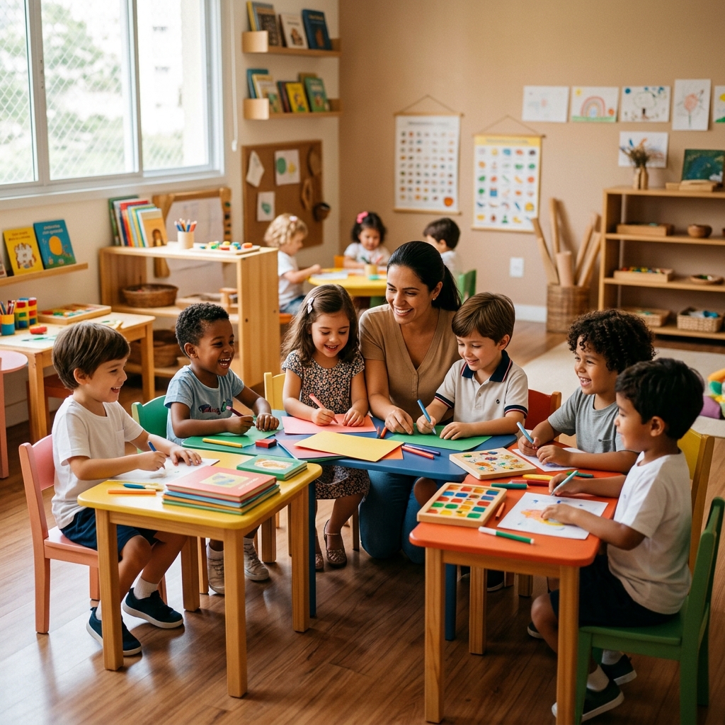 Educação Infantil no Colégio Anglo Águas de Lindóia