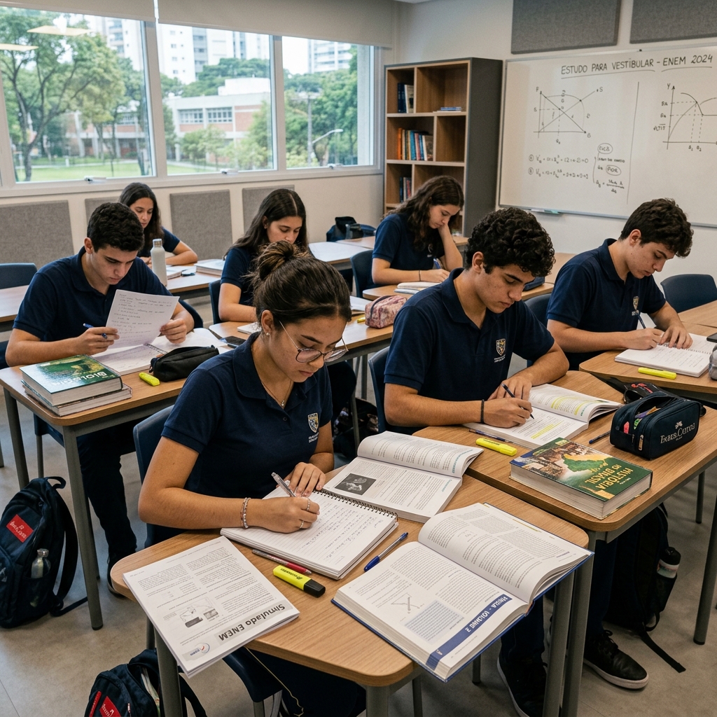 Ensino Médio no Colégio Anglo Águas de Lindóia